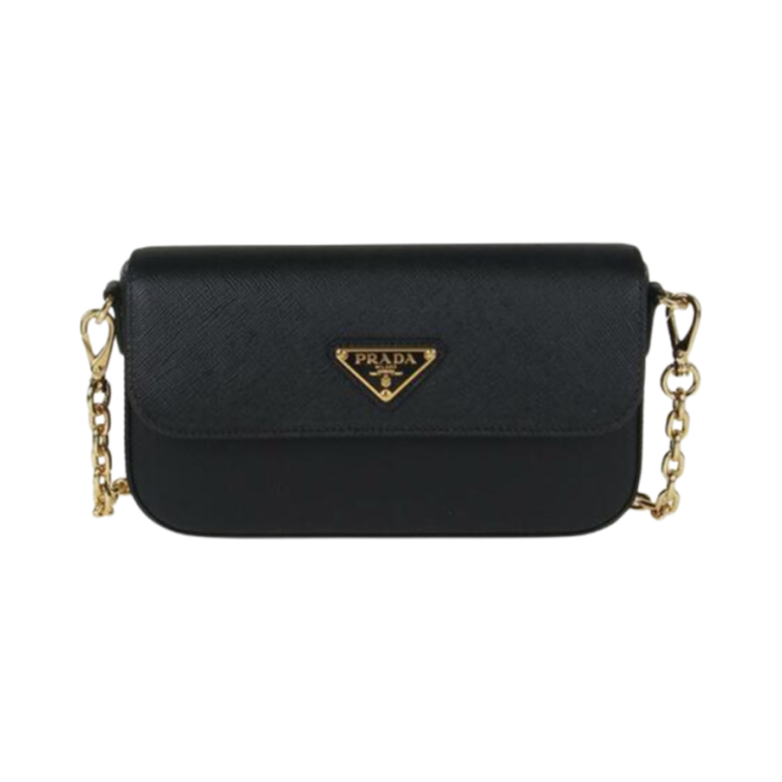 1BD356-NZV-F0002 Prada Saffiano Leather Mini Bag Black