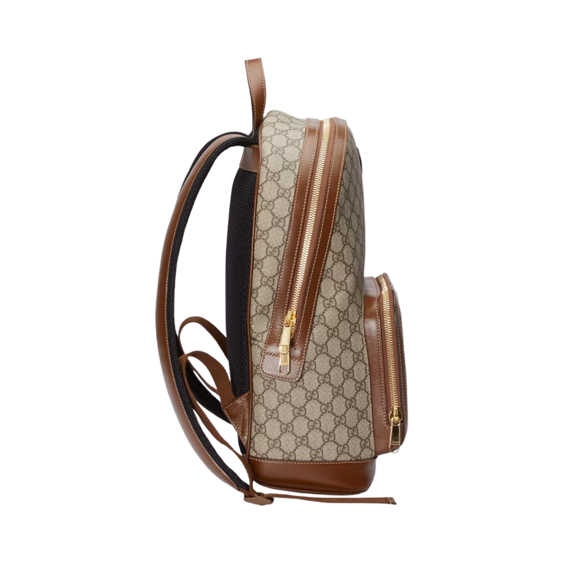 구찌 인터로킹 G 백팩 베이지 에보니(Gucci Backpack with Interlocking G Beige Ebony) - 3