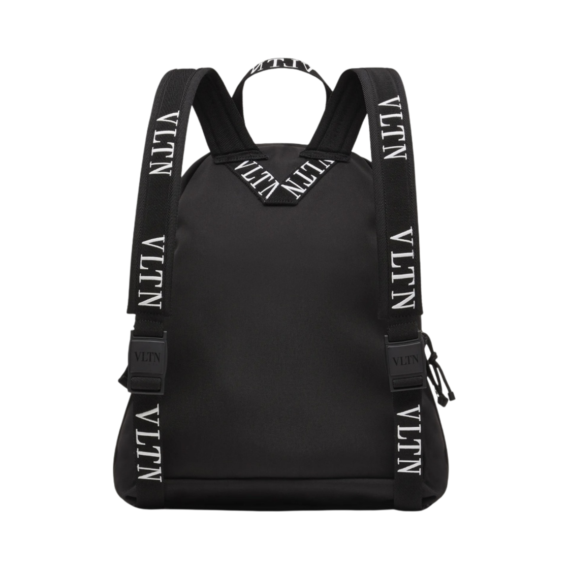 발렌티노 VLTN 나일론 백팩 블랙 화이트(Valentino VLTN Nylon Backpack Black White) - 3