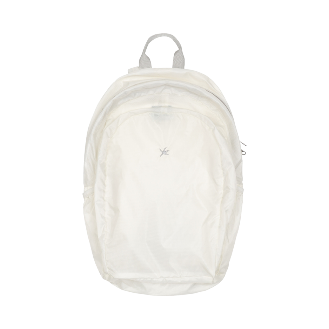 - The Coldest Moment Mini Logo Packable Backpack Cream