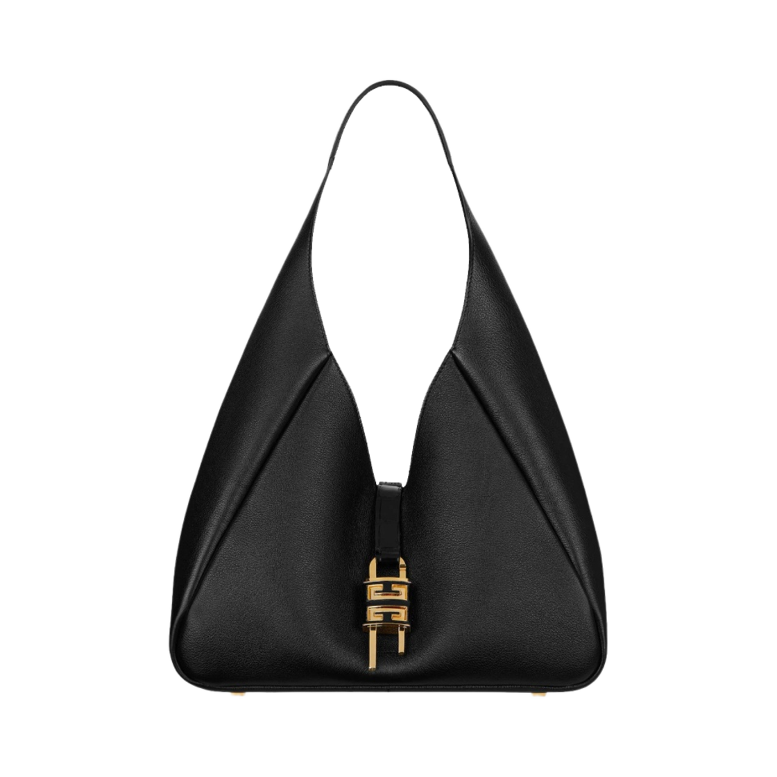 지방시 스무스 레더 미디움 G-호보백 블랙(Givenchy Medium G-Hobo Bag in Smooth Leather Black) - 1