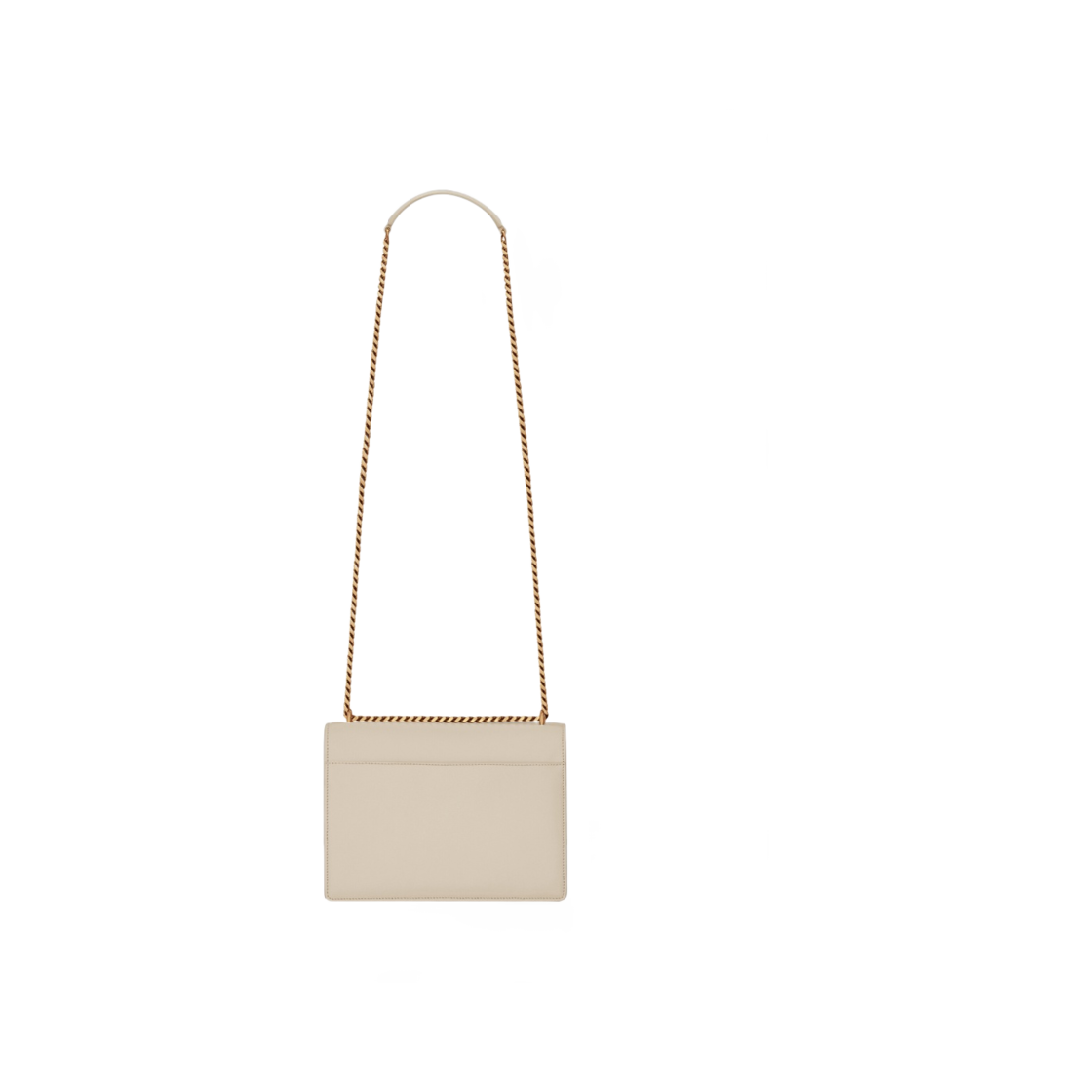 생로랑 스무스 레더 선셋 미디움 체인백 블랑 빈티지(Saint Laurent Sunset Medium Chain Bag in Smooth Leather Blanc Vintage) - 3