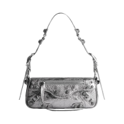 Balenciaga Le Cagole XS Sling Bag Metallized Silver