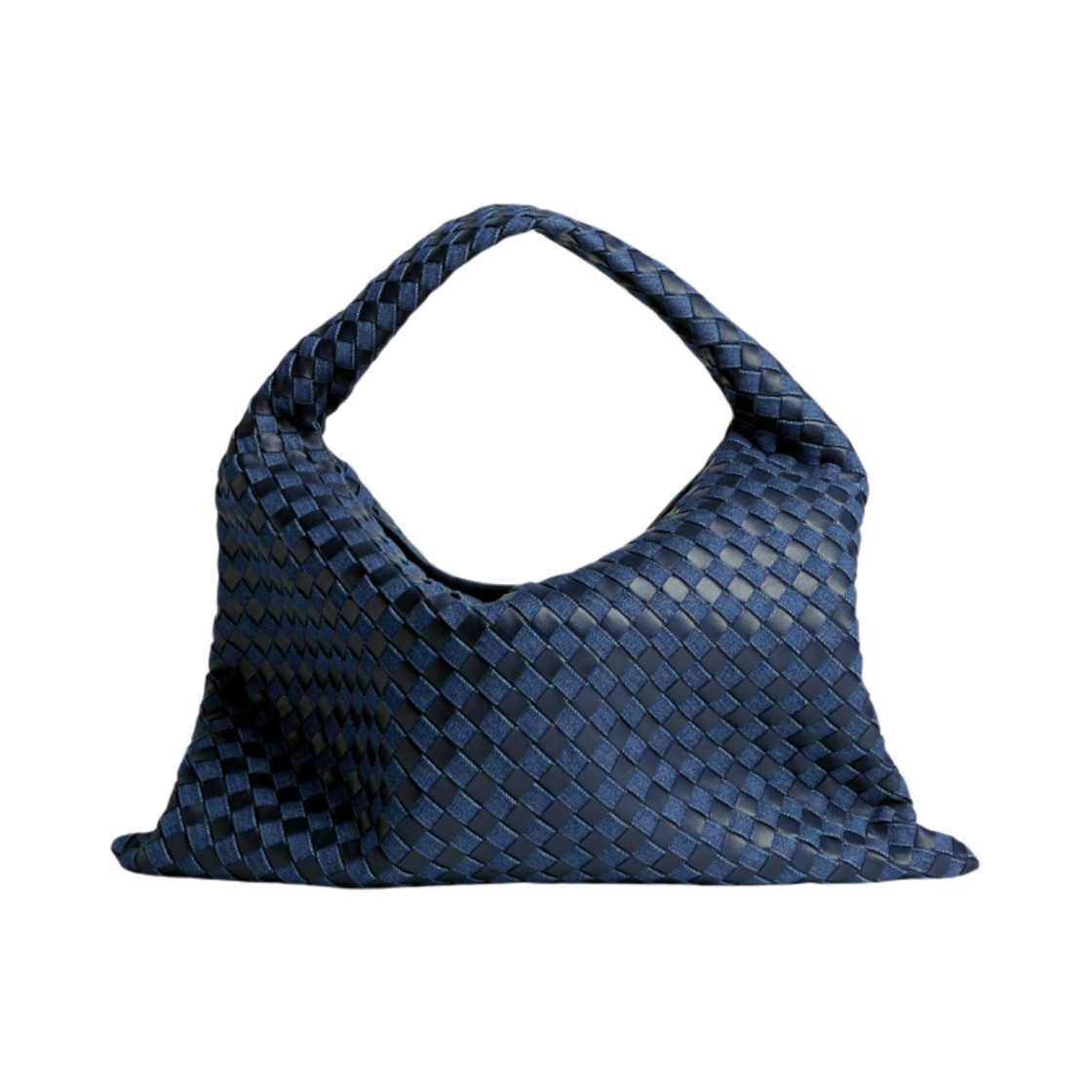 795949V48V14156 Bottega Veneta Large Hop Abyss Indigo - 대표 이미지 #1