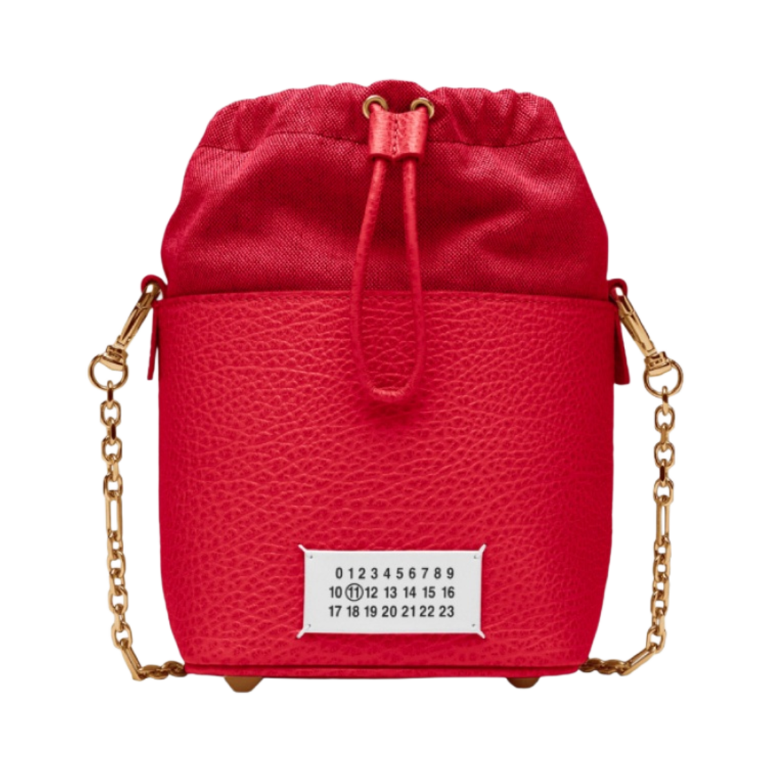 메종 마르지엘라 5AC 스몰 버킷백 오뜨 레드(Maison Margiela 5AC Small Bucket Bag Haute Red) - 1