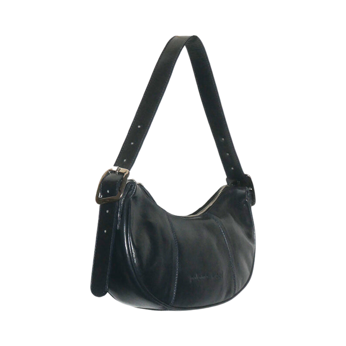 PBM004 Paloma Wool Bean Embossed Logo Shaped Handbag Navy