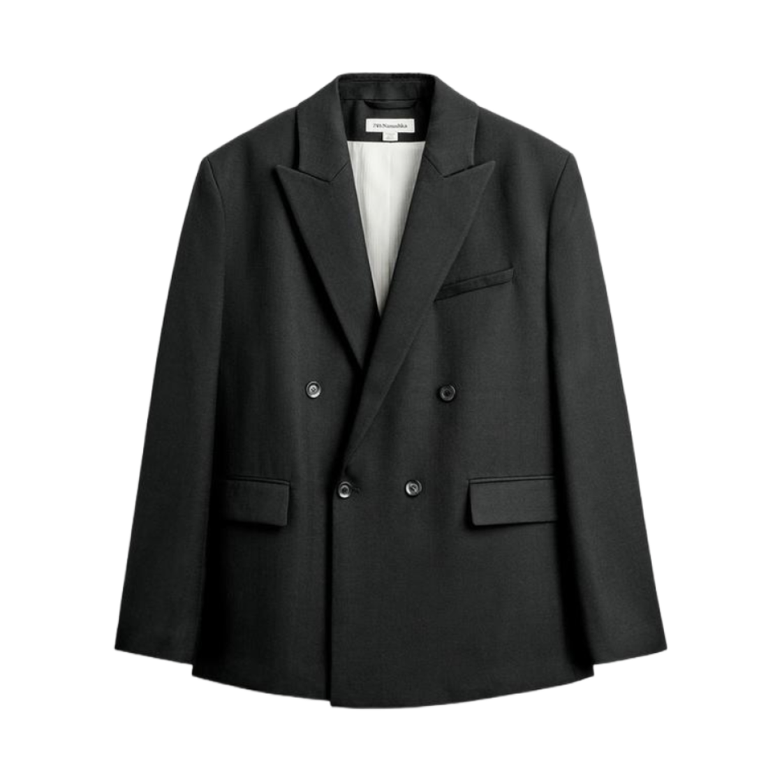 자라 x 나누시카 더블 브레스티드 수트 블레이저 블랙(Zara x Nanushka Double-Breasted Suit Blazer Black) - 1