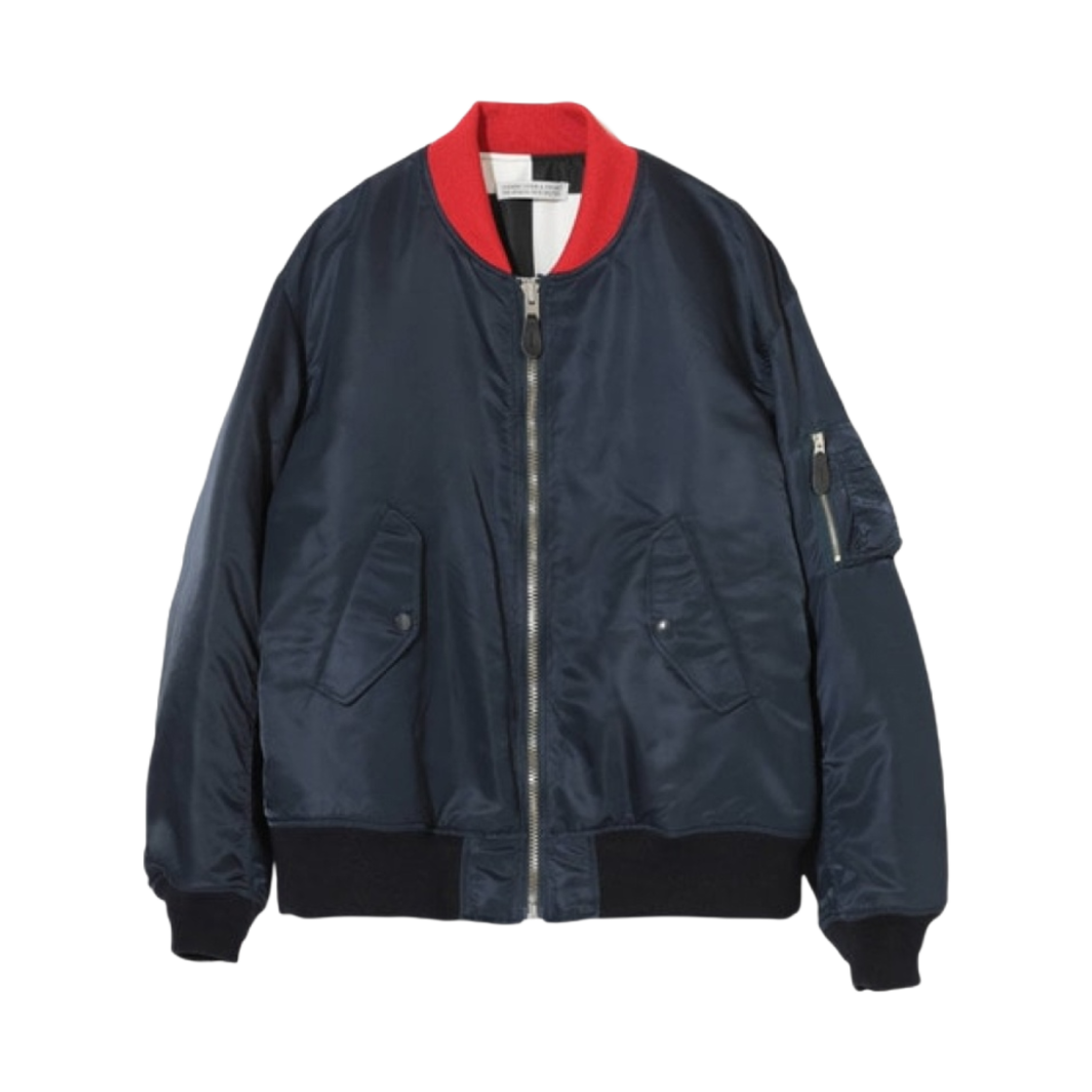 (W) 언더커버 x 프라그먼트 UC2C1207-2 리버시블 MA-1 자켓 네이비((W) Undercover x Fragment UC2C1207-2 Reversible MA-1 Jacket Navy)