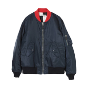 (W) Undercover x Fragment UC2C1207-2 Reversible MA-1 Jacket Navy
