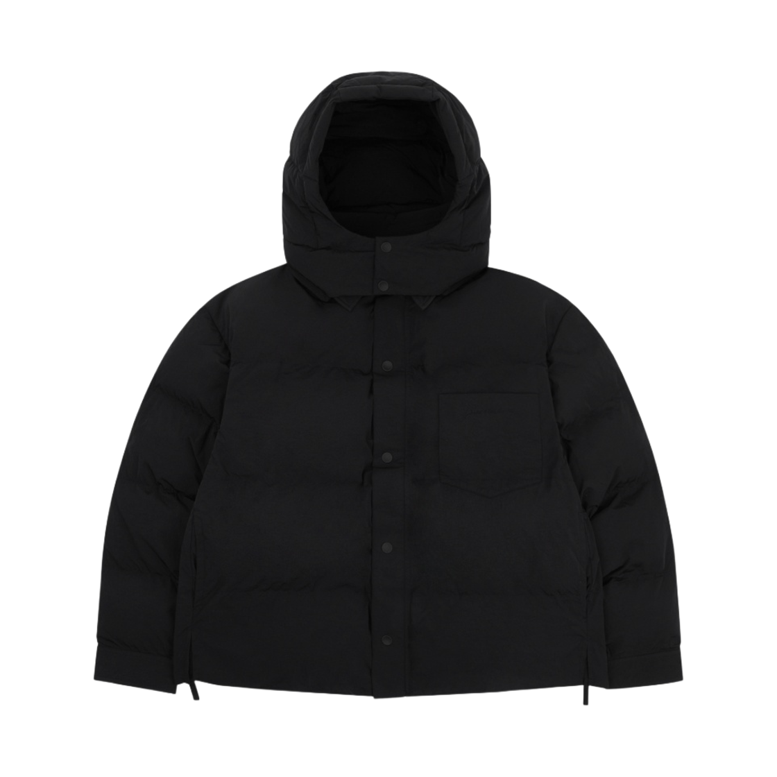 226BL012-1320-990 Jacquemus La Doudoune Chemise Puffed Parka Black