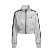 (W) Adidas Originals Adicolor Classic High-Shine Track Jacket Matte Silver - KR Sizing