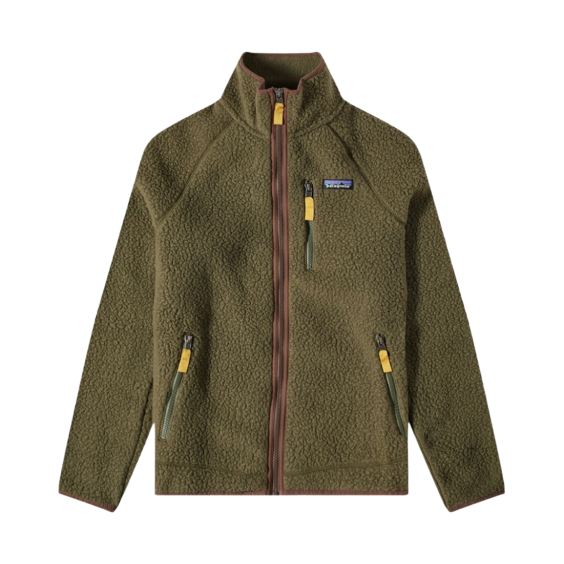 22801 Patagonia Retro Pile Fleece Jacket Basin Green