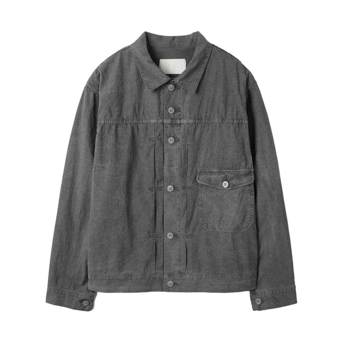 시리즈 수미 다잉 자켓 차콜(Series Sumi Dyeing Jacket Charcoal)