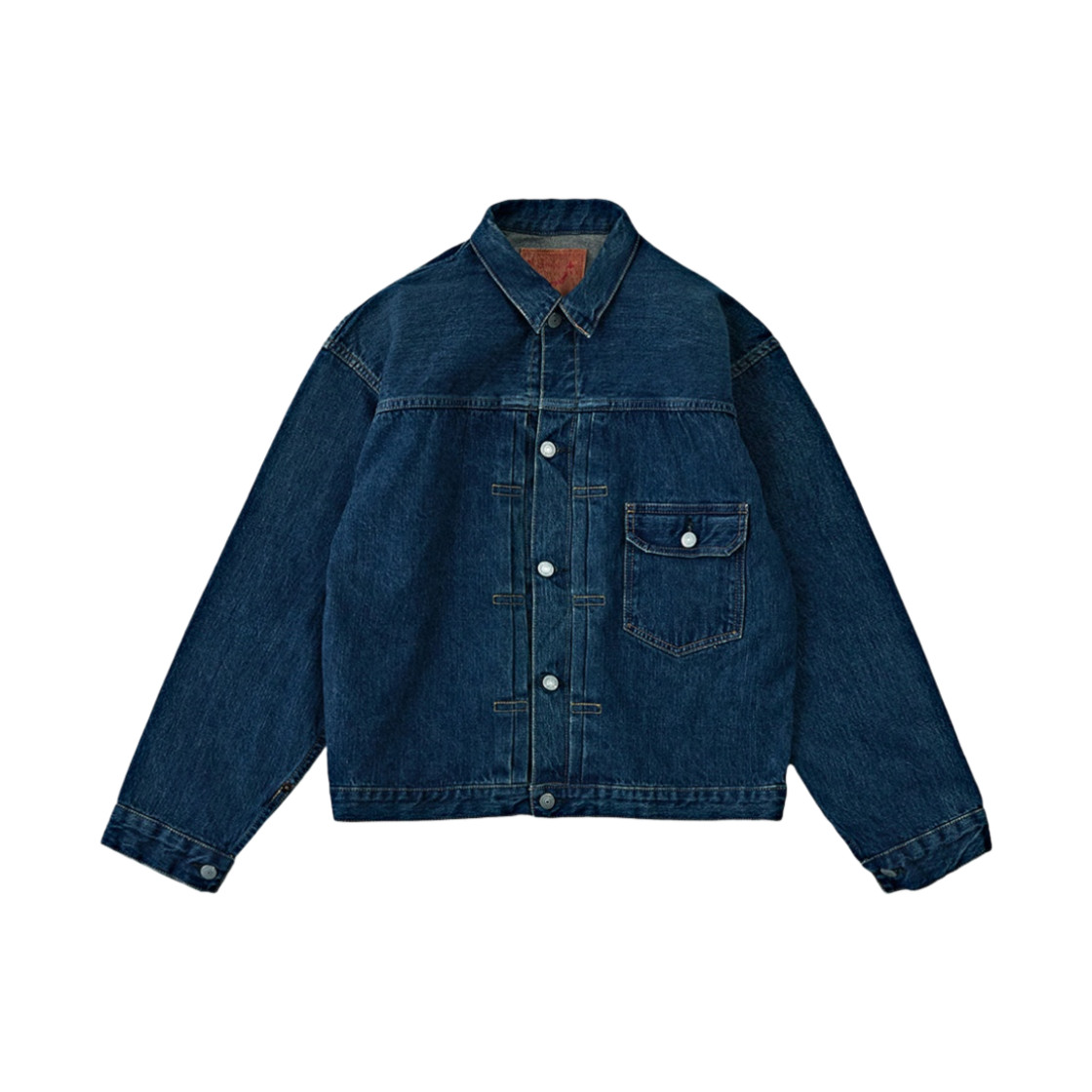 오어슬로우 6011 1st 타입 플리티드 프론트 블라우스 2 이어 워시(Orslow 6011 1st Type Pleated Front Blouse 2 Years Wash)