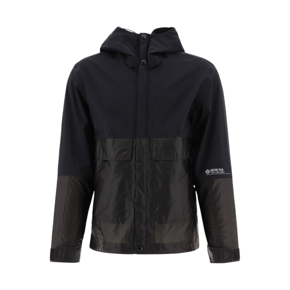C.P. 컴퍼니 고어텍스 인피니움 믹스드 고글 자켓 블랙 - 21FW(C.P. Company Gore-Tex Infinium Mixed Goggle Jacket Black - 21FW) - 1