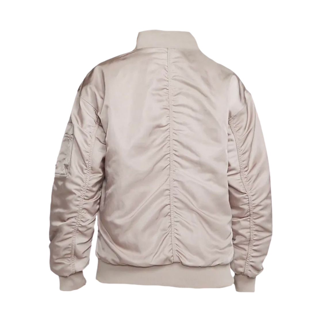 DV7877-272 (W) Nike NSW Reversible Varsity Bomber Jacket Diffused Taupe - Asia - #2