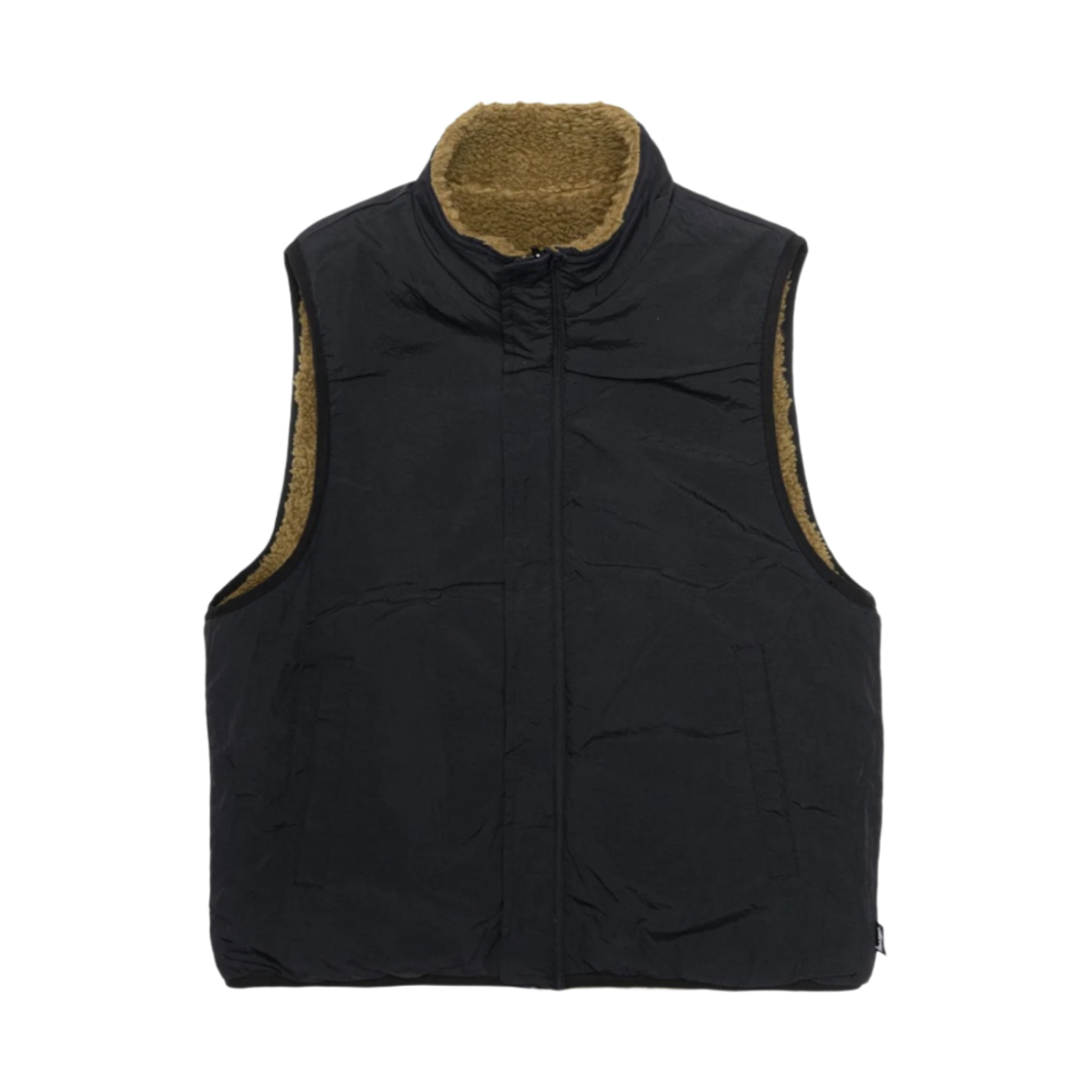 스투시 쉐르파 리버시블 베스트 올리브(Stussy Sherpa Reversible Vest Olive) - 3
