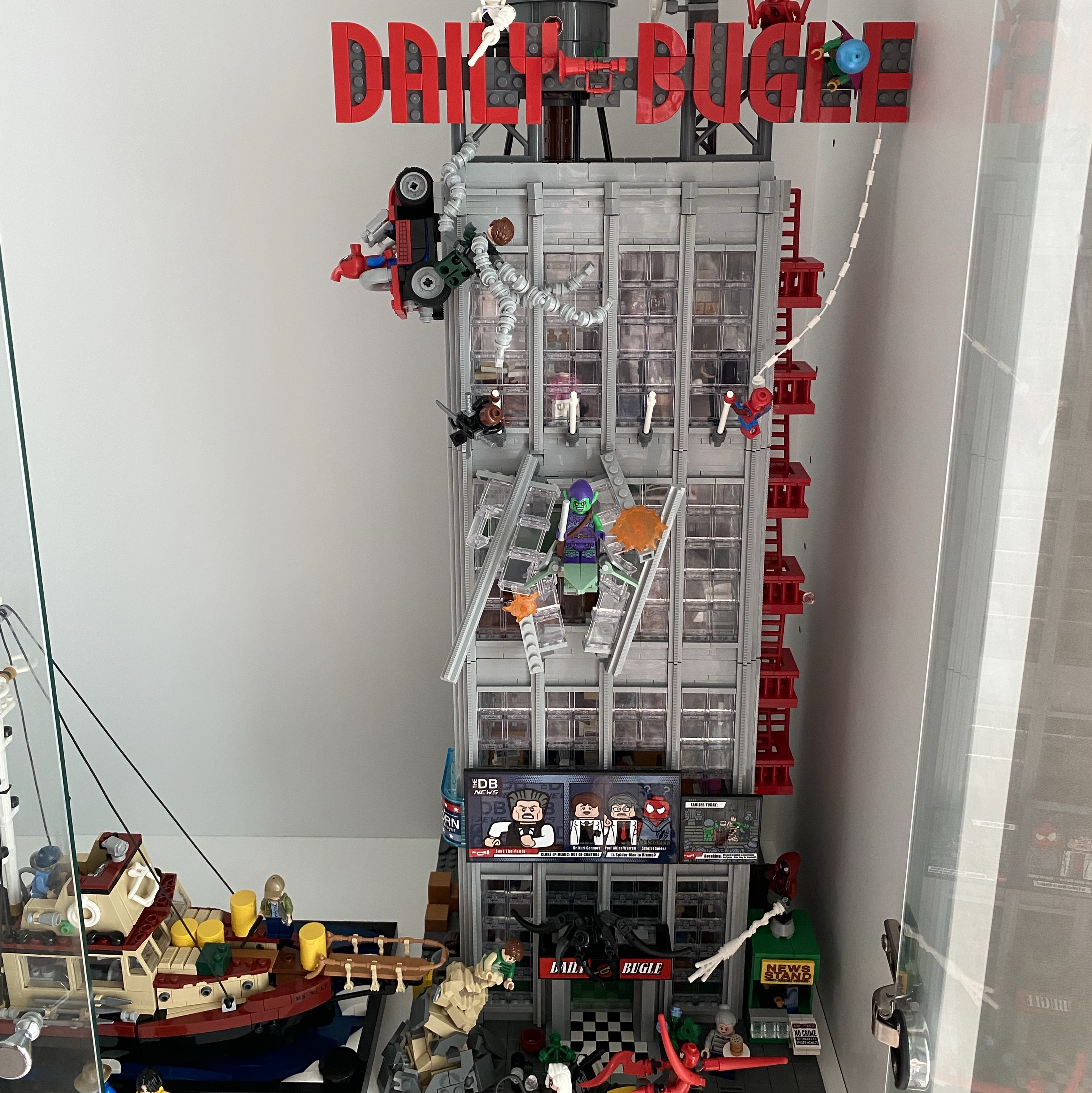 Lego Marvel Daily Bugle 착용 스타일