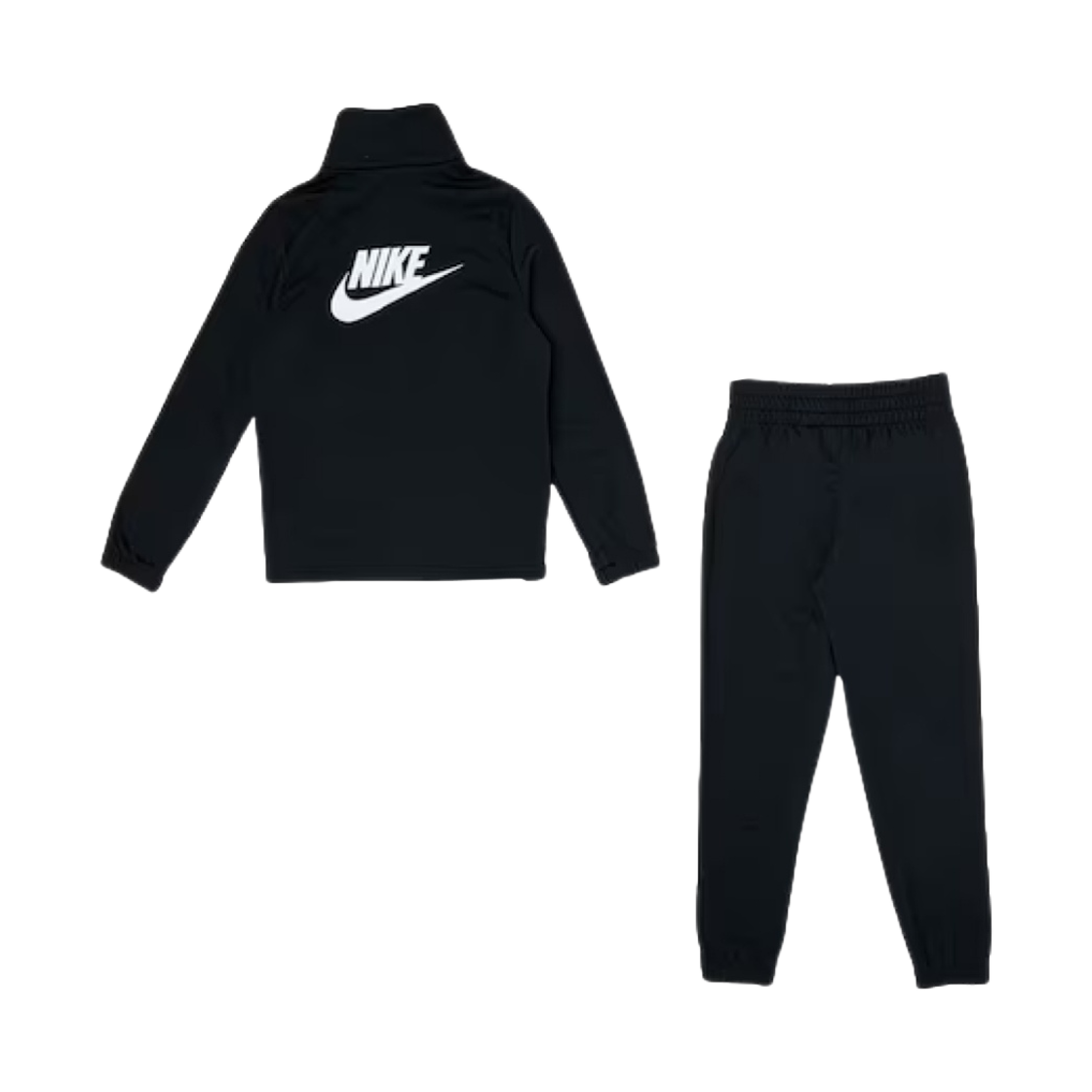 (키즈) 나이키 NSW 트랙수트 블랙 화이트((Kids) Nike NSW Tracksuit Black White) - 2