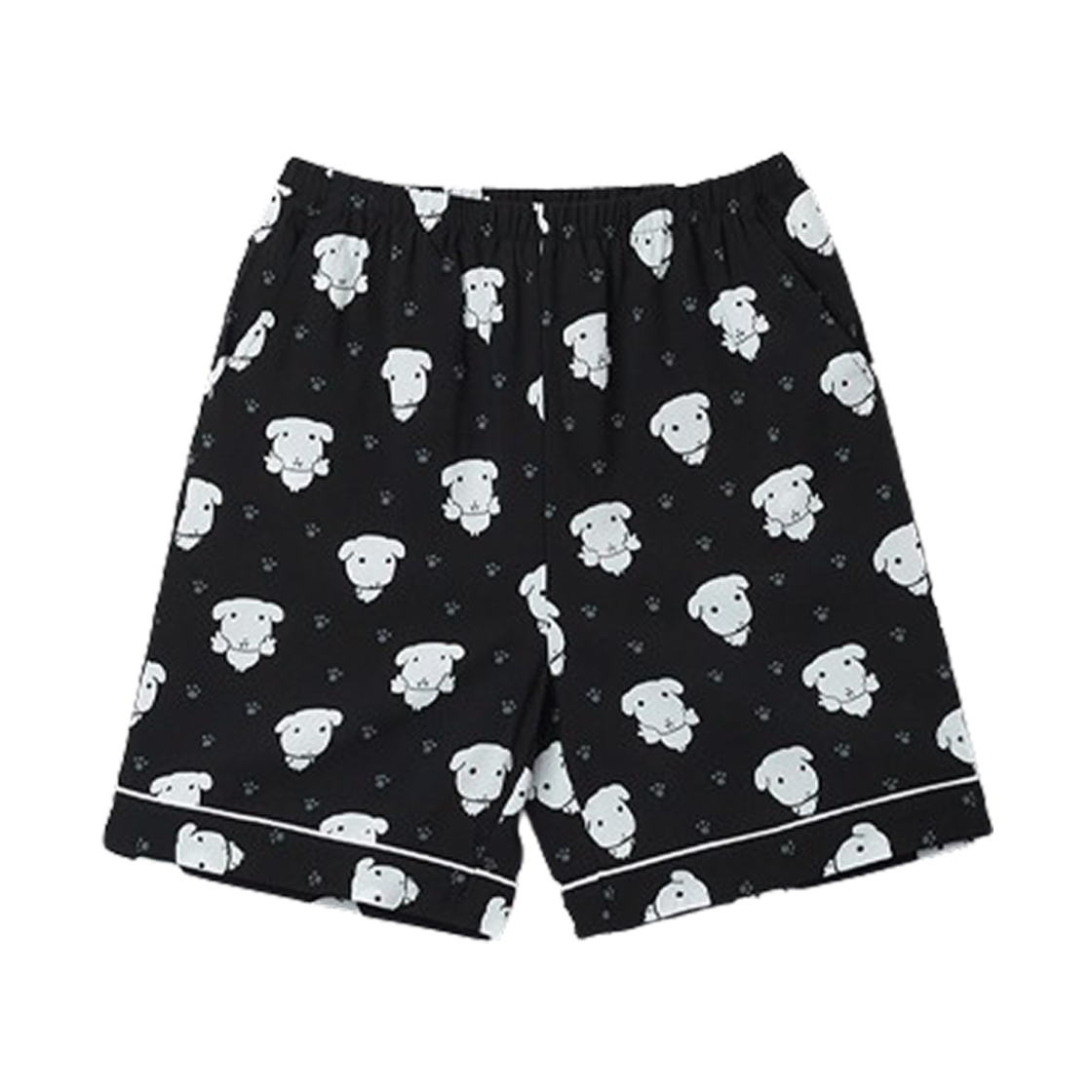 스파오 x 가나디 숏슬리브 파자마 세트 블랙(Spao x Ganadi Short Sleeve Pajama Set Black) - 3