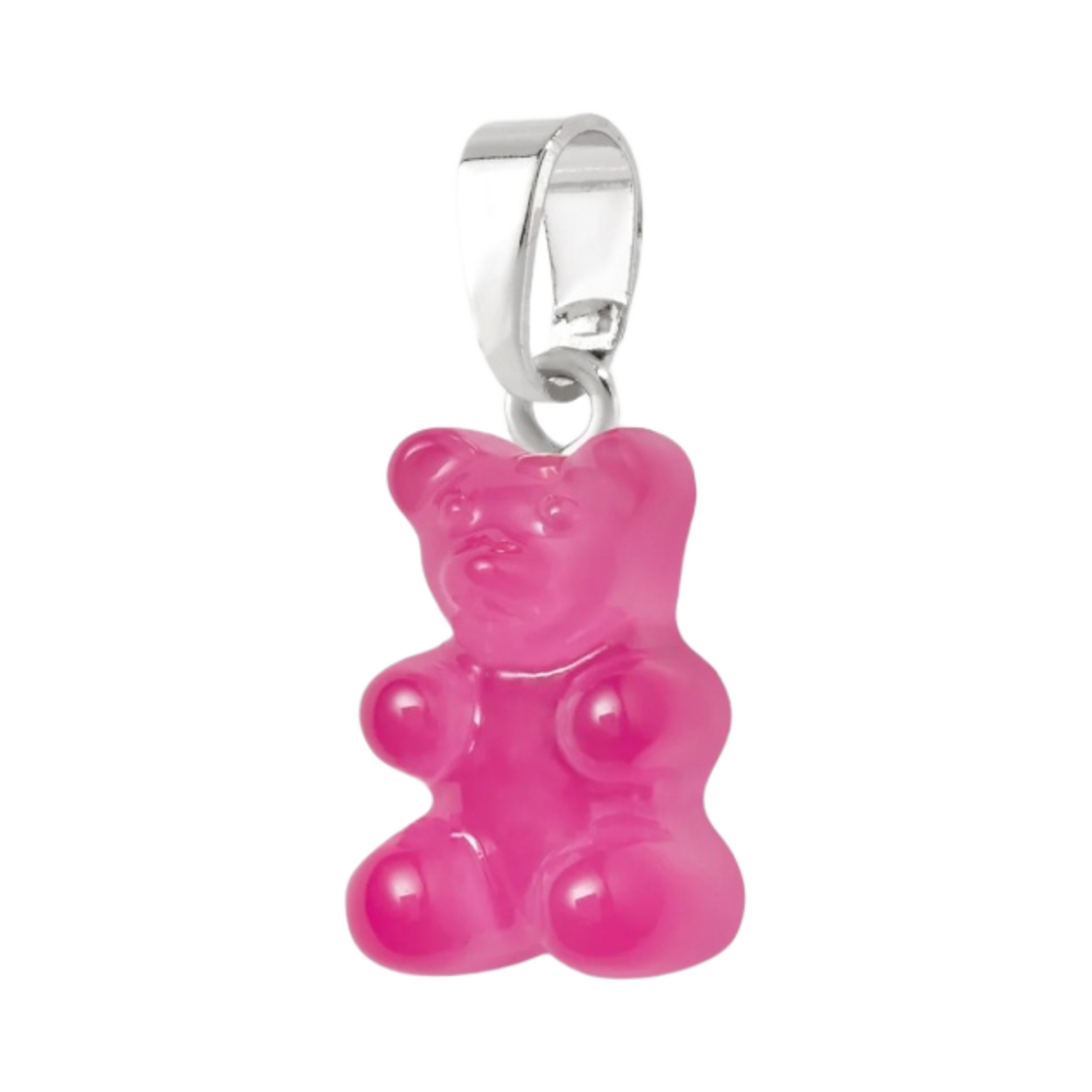 크리스탈 헤이즈 노스텔지아 베어 클래식 커넥터 실버 롤리팝(Crystal Haze Nostalgia Bear with Classic Connector Silver Lollipop) - 1