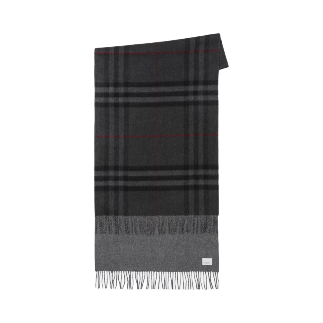 버버리 체크 캐시미어 리버시블 머플러 차콜(Burberry Check Cashmere Reversible Muffler Charcoal) - 2