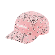 Supreme Bandana Camp Cap Pink - 21SS