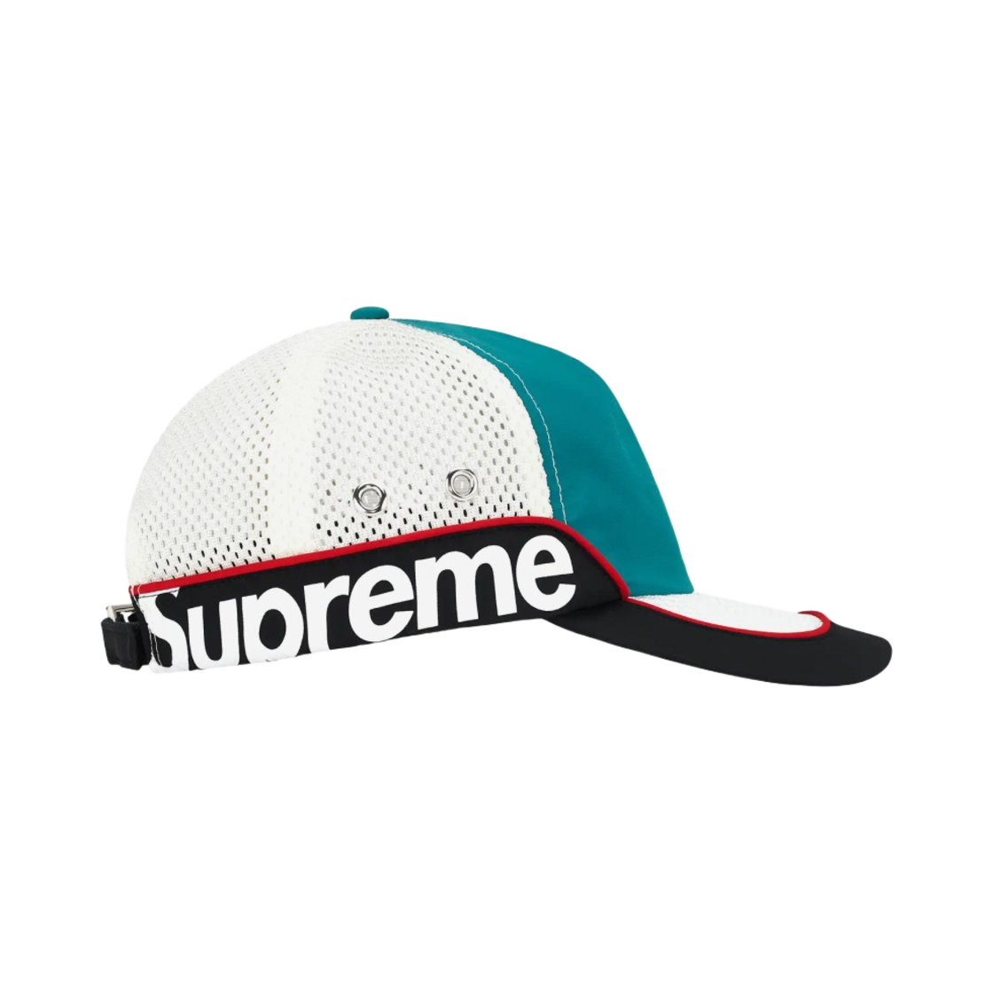 슈프림 사이드 로고 5-패널 캡 틸 - 22SS(Supreme Side Logo 5-Panel Teal - 22SS) - 2
