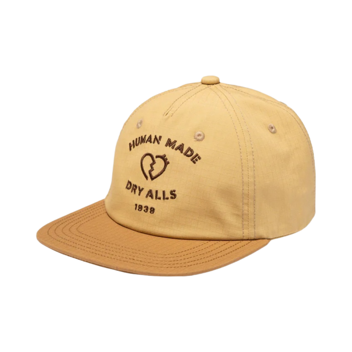 휴먼 메이드 5-패널 립스탑 캡 베이지(Human Made 5-Panel Ripstop Cap Beige) - 1