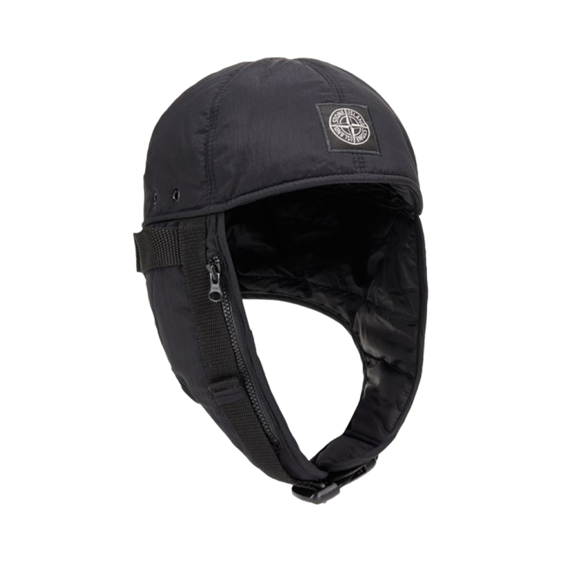 스톤 아일랜드 99976 나일론 메탈 에코닐 재생 나일론 패딩 프로텍티브 후드 블랙 - 22FW(Stone Island 99976 Nylon Metal Econyl Regenerated Nylon Padded Protective Hood Black - 22FW) - 1