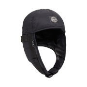 Stone Island 99976 Nylon Metal Econyl Regenerated Nylon Padded Protective Hood Black - 22FW
