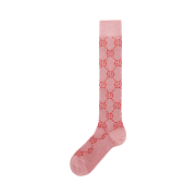 Gucci GG Lame Socks Pink