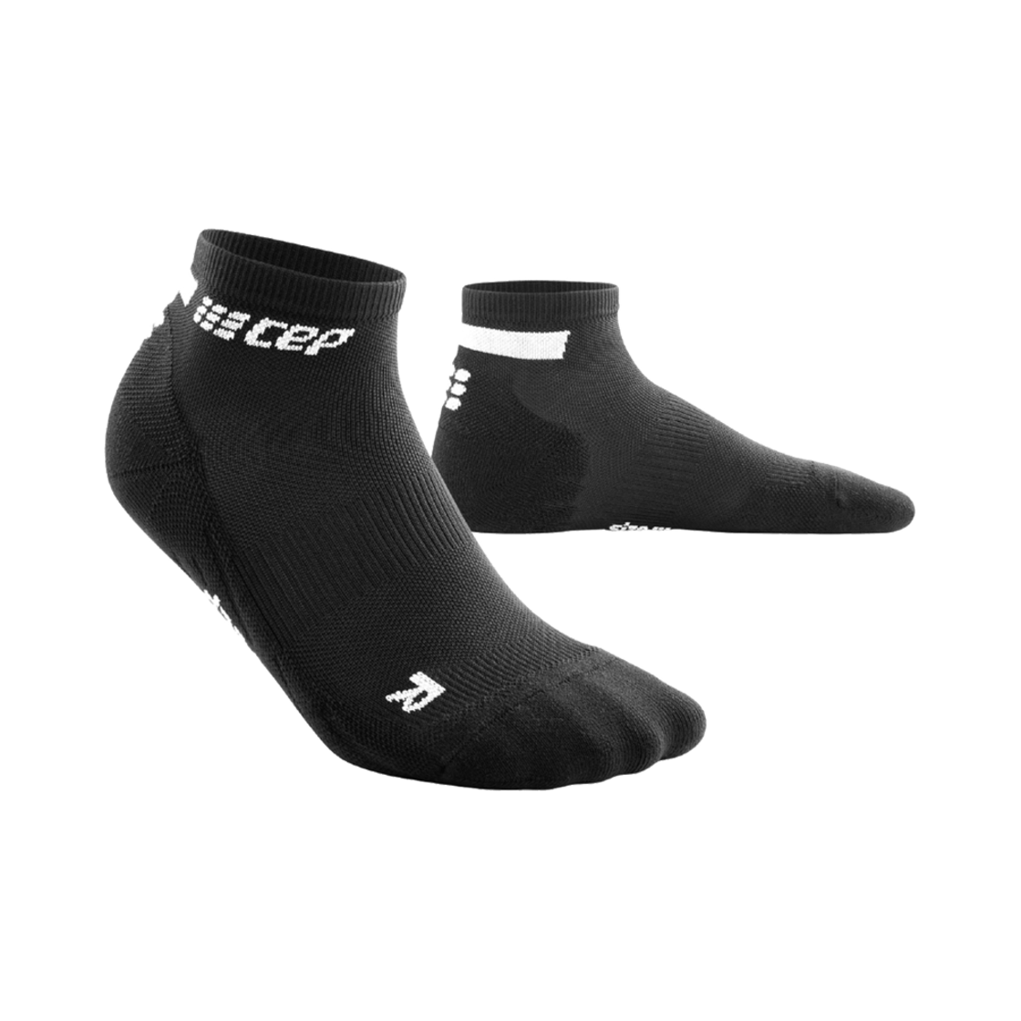 CEP 더 런 로우컷 삭스 4.0 블랙