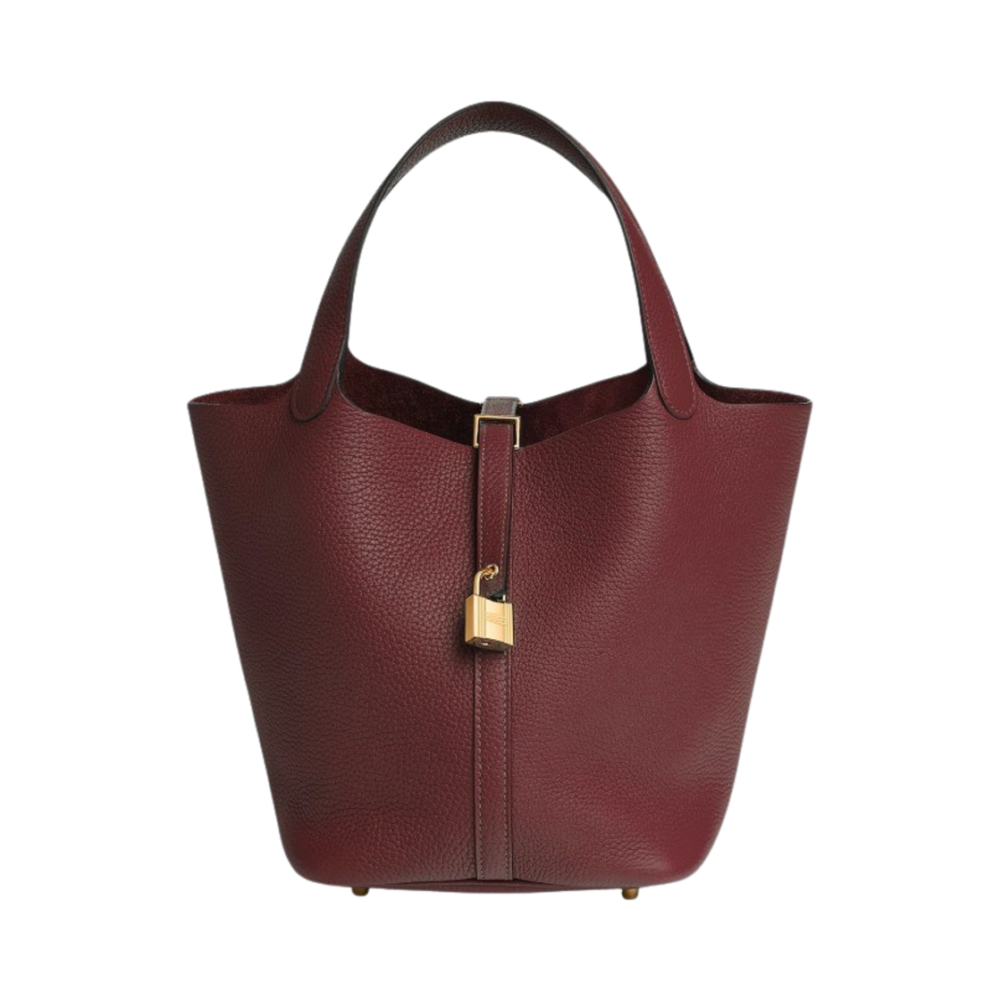 에르메스 피코탄 락 22 백 클레망스 & 골드 하드웨어 루즈 아쉬(Hermes Picotin Lock 22 Bag Clemence & Gold Rouge H) - 1