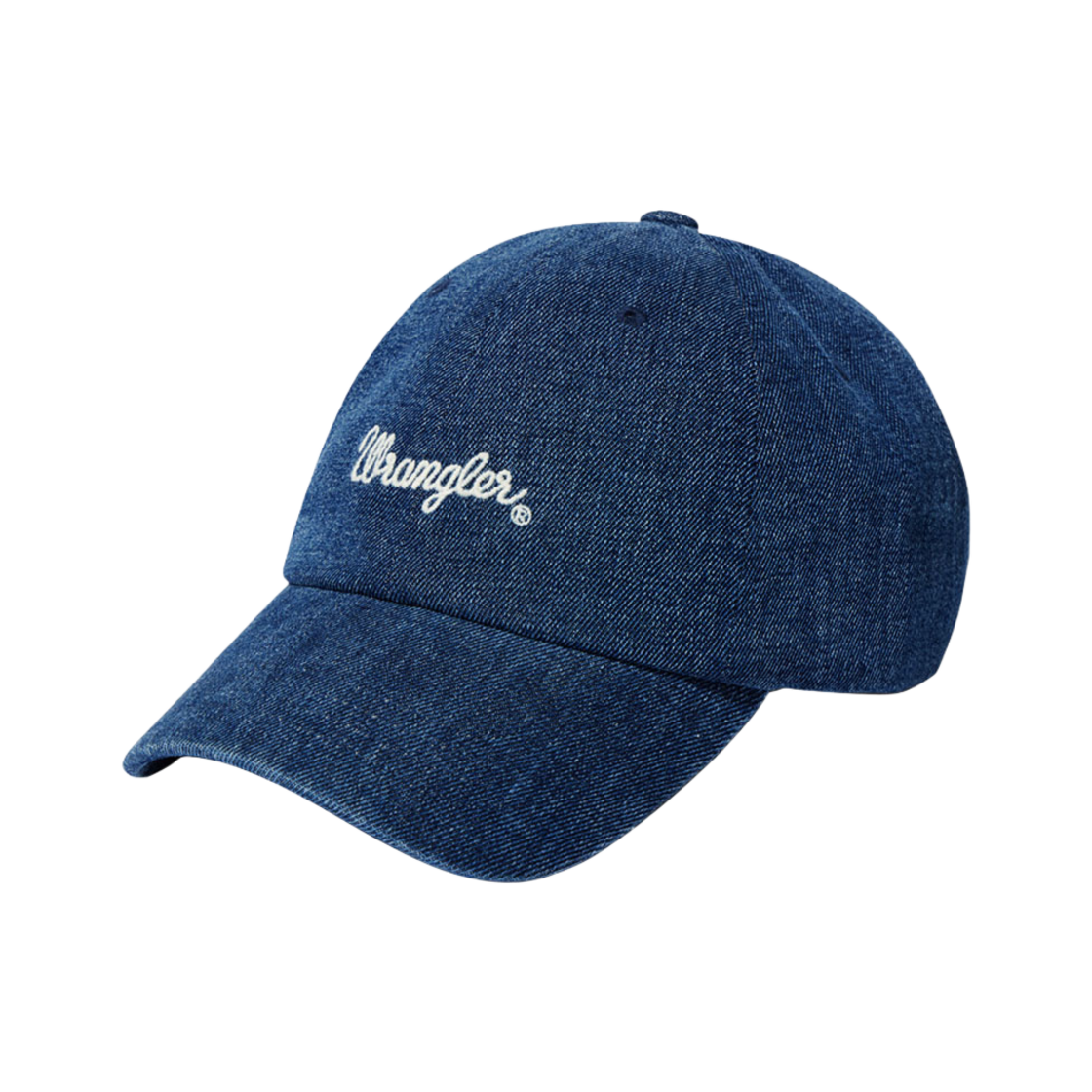 WR2403CA03IM Wrangler Rope Logo Denim Cap Indigo Medium