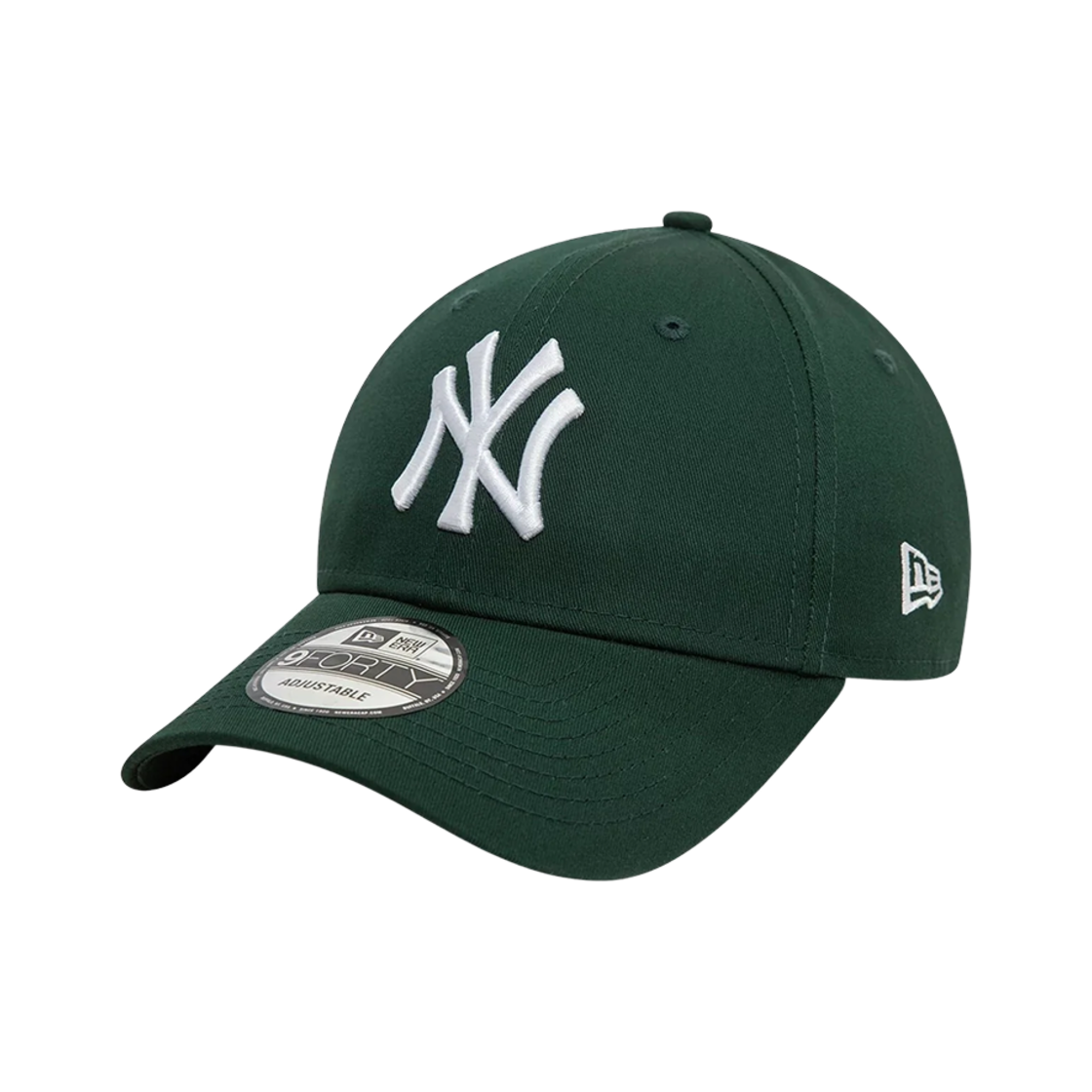 뉴에라 뉴욕 양키스 리그 에센셜 9포티 캡 다크 그린(New Era New York Yankees League Flawless 9forty Cap Dark Green)