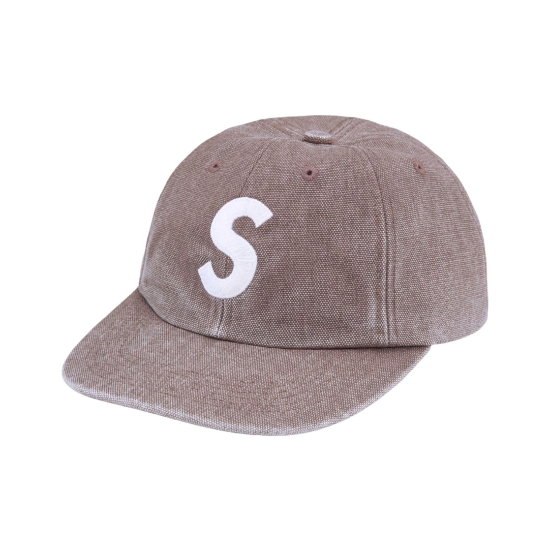 슈프림 피그먼트 S 로고 6-패널 카키 - 24FW(Supreme Pigment S Logo 6-Panel Khaki - 24FW)