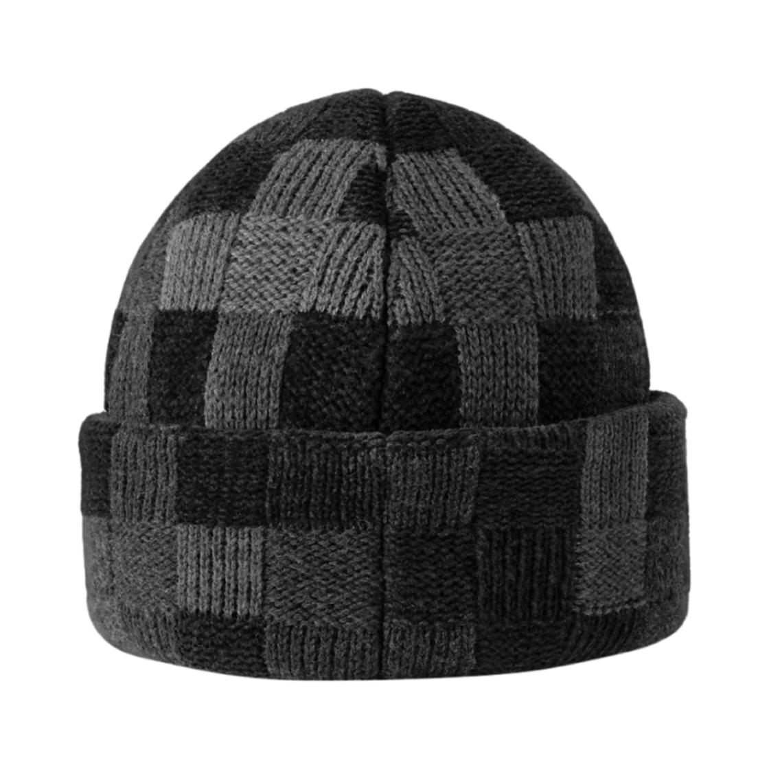 루이비통 LV 크러쉬 다모플라주 비니 블랙(Louis Vuitton LV Crush Damoflage Beanie Black) - 3