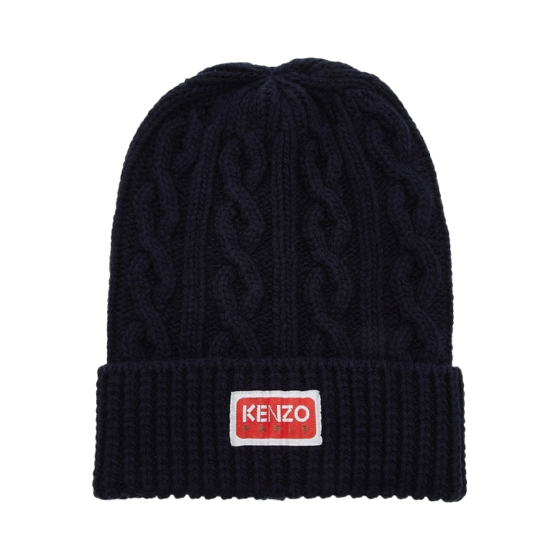 FC68BU190KEB-77 Kenzo Paris Wool Cap Midnight Blue