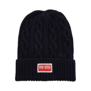 Kenzo Paris Wool Cap Midnight Blue