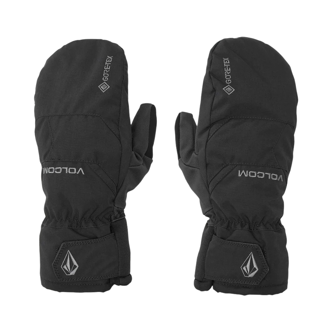볼컴 맨즈 STAY DRY 고어텍스 글러브 블랙(Volcom Mens Stay Dry Gore-Tex Mitt Black)