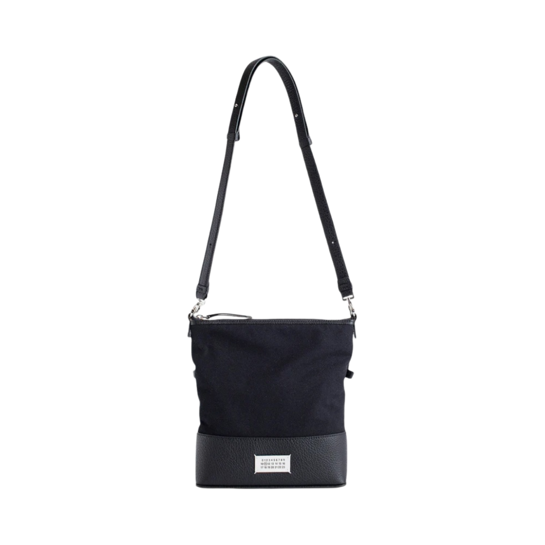 SB1WG0042P4348T8013 Maison Margiela Small 5AC Hobo Bag Black