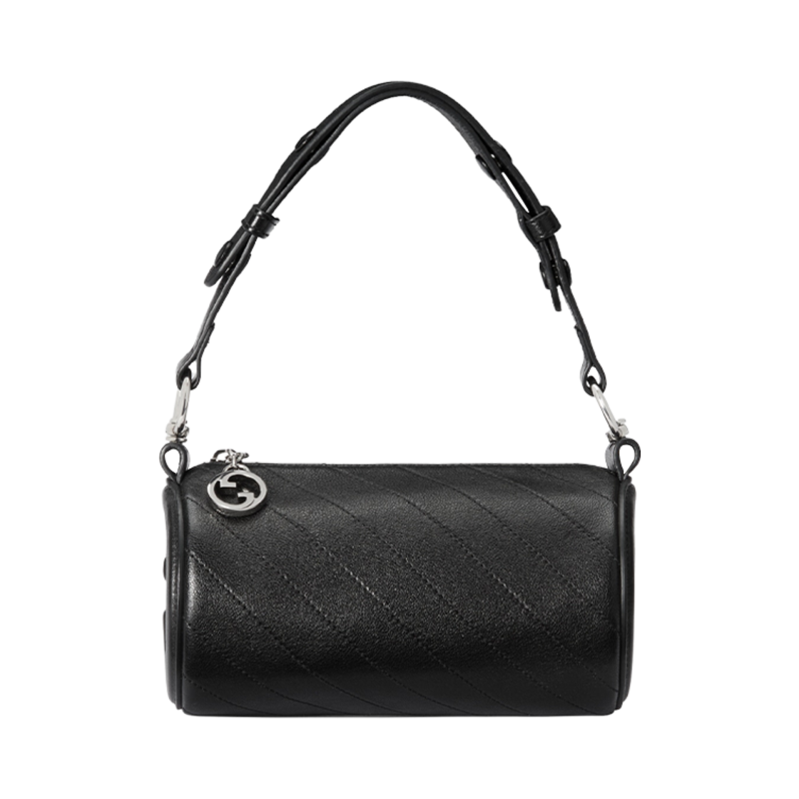 760170-AACPY-1000 Gucci Blondie Mini Shoulder Bag Black Leather