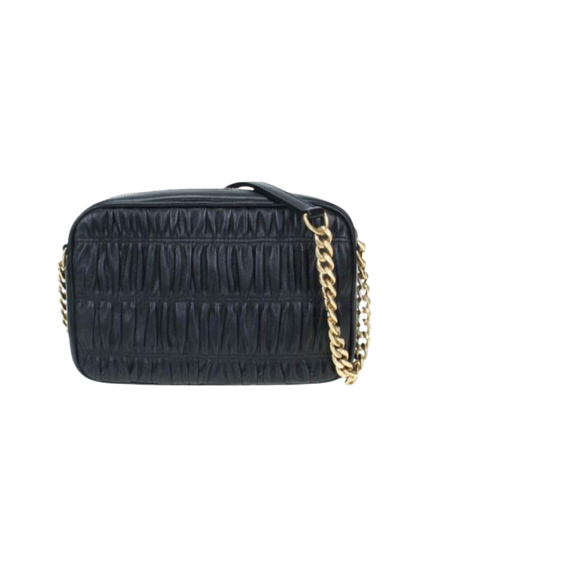 프라다 나파 카프 레더 크로스바디 백 블랙(Prada Nappa Calf Leather Crossbody Bag Black) - 2