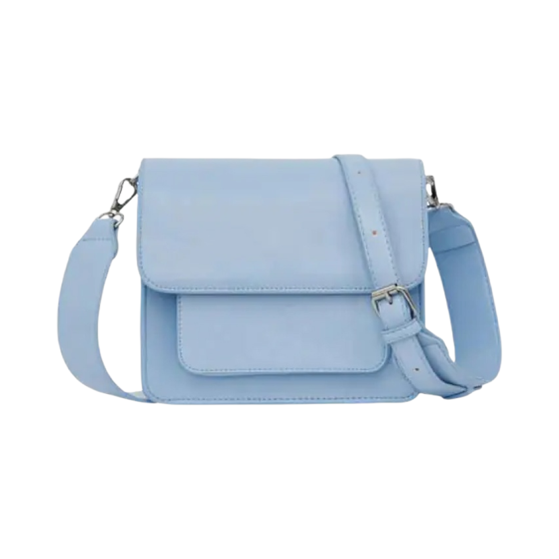 비스크 비건 케이먼 포켓 스터럭쳐 크로스백 앤티크 블루(HVISK Vegan Cayman Pocket Structure Cross Bag Antique Blue)