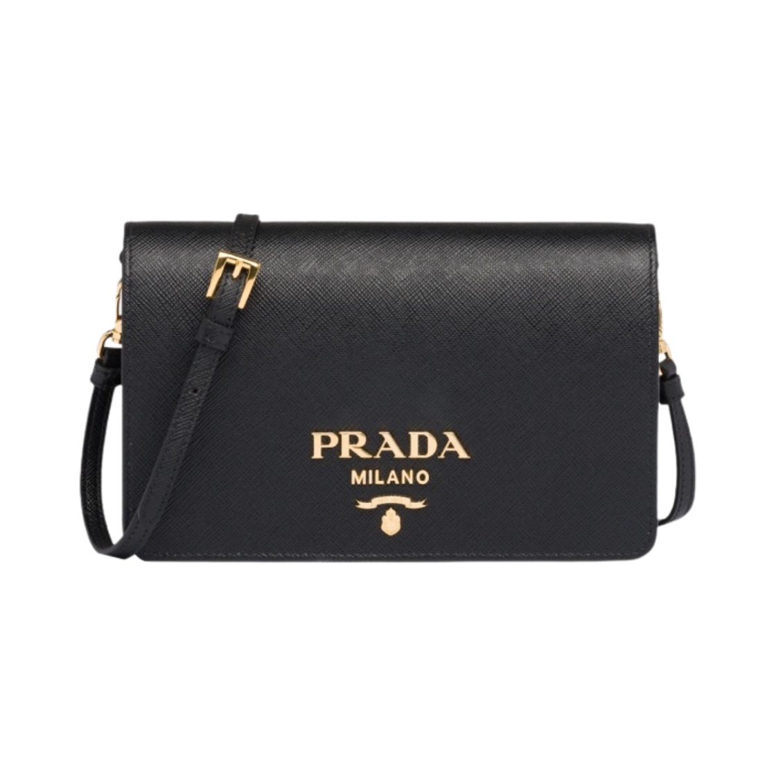 프라다 사피아노 레더 미니백 블랙(Prada Saffiano Leather Mini Bag Black) - 1