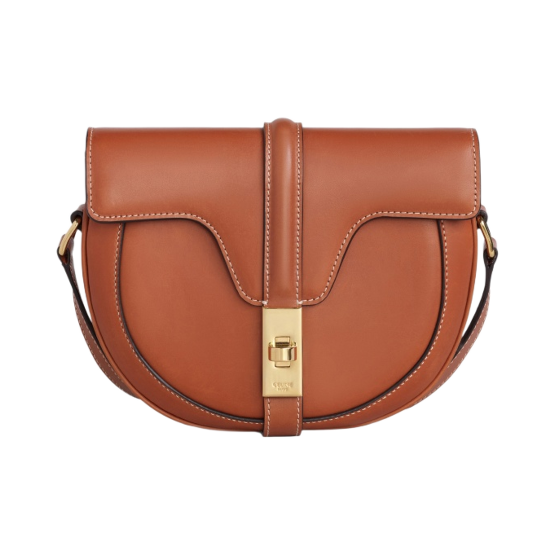 셀린느 내츄럴 카프스킨 스몰 베사체 16 백 탄(Celine Small Besace 16 Bag in Natural Calfskin Tan) - 1