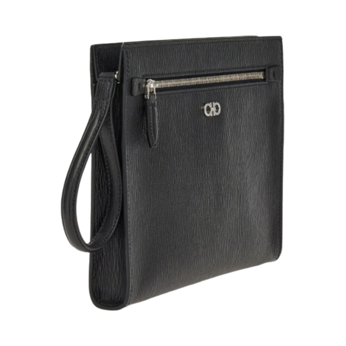 페라가모 간치니 클러치 블랙(Ferragamo Gancini Clutch Black) - 2