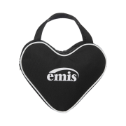 Emis Heart Tote Bag Black