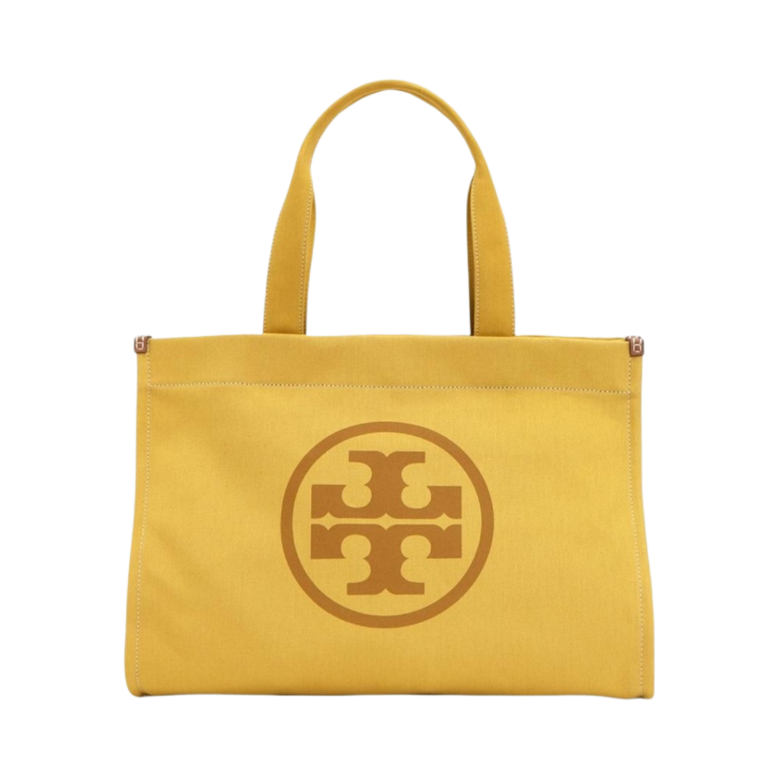 148792-700 Tory Burch Ella Canvas Tote Vintage Lemon